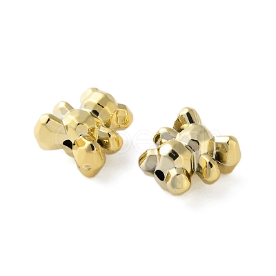 Electroplate Plating Opaque Acrylic Beads X-PACR-D288-05G-1