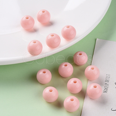 Opaque Acrylic Beads MACR-S370-C12mm-A12-1