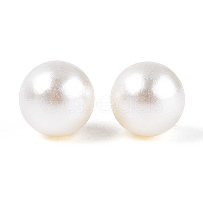 ABS Imitation Pearl Acrylic Beads OACR-S011-8mm-01-1