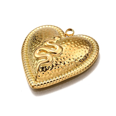 304 Stainless Steel Pendants STAS-M116-08G-1