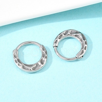 316 Stainless Steel Cartilage Earrings AJEW-C044-16B-AS-1