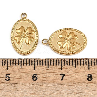 304 Stainless Steel Pendants STAS-L295-11G-1