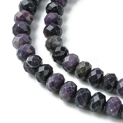 Natural Sugilite Beads Strands G-A092-G04-04-1