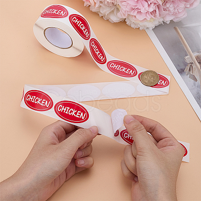 Adhesive Sticker Meat Labels DIY-WH0308-745C-1