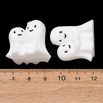 Halloween Silicone Focal Beads SL-CBADC51-03-1