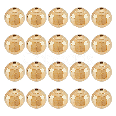 Brass Beads KK-DC0002-47-1