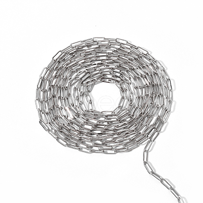 Brass Paperclip Chains CHC-T008-07P-1