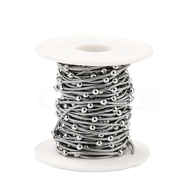 Tarnish Resistant 304 Stainless Steel Snake Chains CHS-P014-02P-1