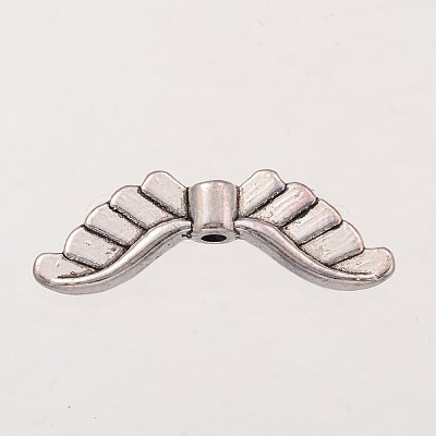 Wing Tibetan Style Alloy Beads LS-AB5041Y-NF-1