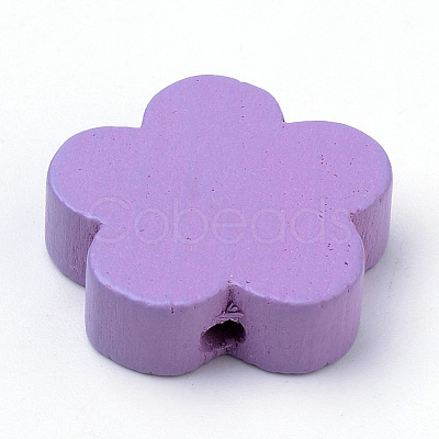 Natural Wood Beads WOOD-Q029-09A-LF-1