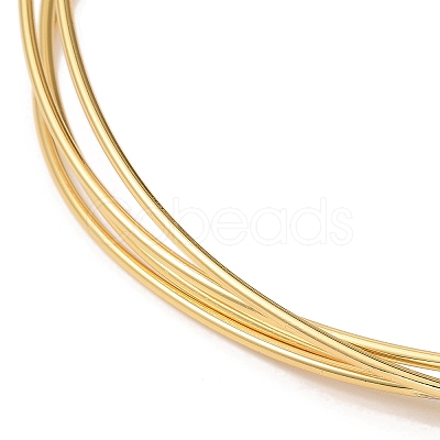 Rack Plating Brass Open Cuff Choker Necklaces BJEW-Q350-03G-1