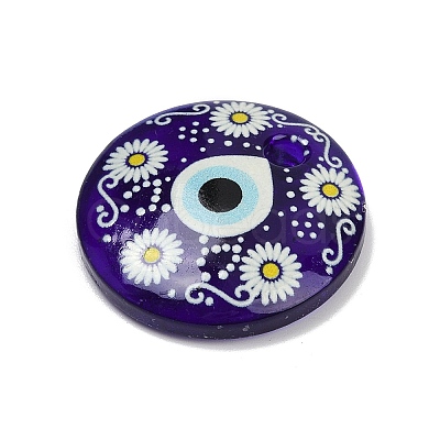Handmade Lampwork Pendants LAMP-R005-01L-1