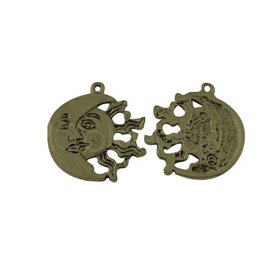 Tibetan Style Alloy Pendants LS-TIBEP-22752-AB-NR-1