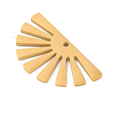 Ion Plating(IP) 304 Stainless Steel Pendants STAS-B056-17G-02-1
