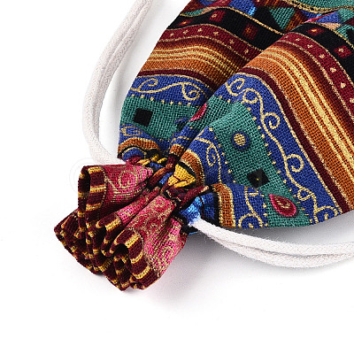 Ethnic Style Cotton & Linen Storage Bags ABAG-N008-7x9-B01-1