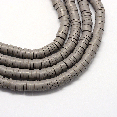Handmade Polymer Clay Beads X-CLAY-R067-4.0mm-41-1