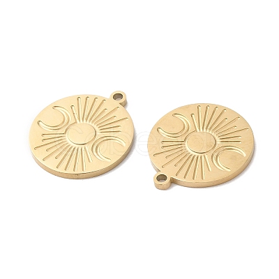Ion Plating(IP) 316L Surgical Stainless Steel Charms STAS-H213-83G-1