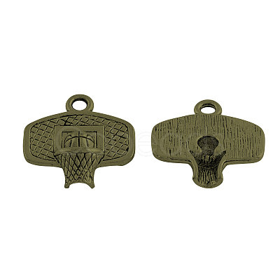 Tibetan Style Alloy Sport Pendants LS-TIBEP-36227-AB-NR-1