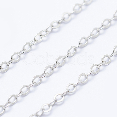 Brass Cable Chains CHC-K004-01P-1