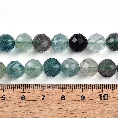 Natural Fluorite Beads Strands G-T140-19C-1