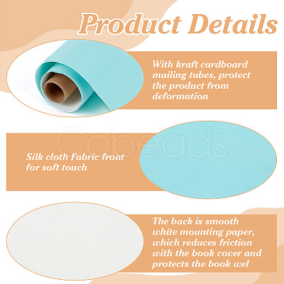 1 Sheet Silk Cloth Fabric FIND-OC0003-34A-1