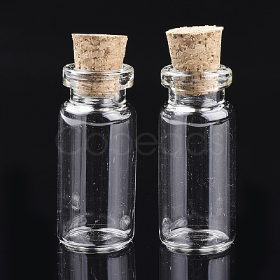 Glass Jar Glass Bottles Bead Containers AJEW-S074-01B-1