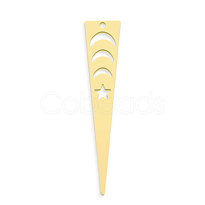 201 Stainless Steel Pendants STAS-S105-LA739-2-1