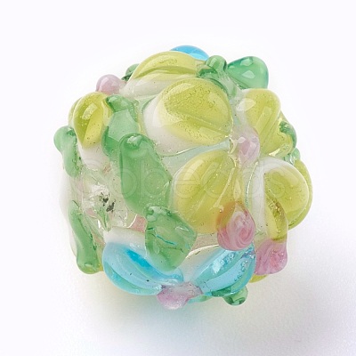 Handmade Lampwork Beads LAMP-P051-H-M-1