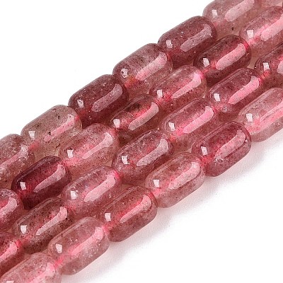 Natural Strawberry Quartz Beads Strands G-G980-29B-1