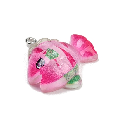 Marine Organism Resin Pendants RESI-Q022-03D-1