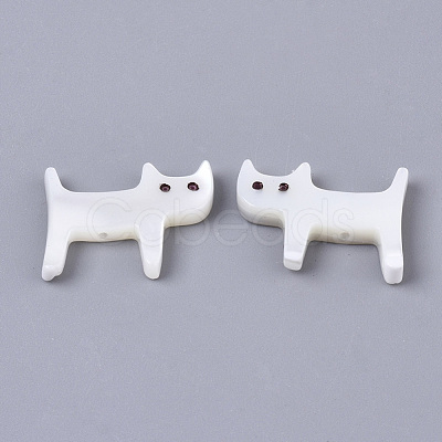 Natural Trochid Shell/Trochus Shell Beads SSHEL-N034-62-1