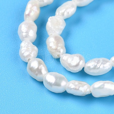 Natural Cultured Freshwater Pearl Beads Strands LS-PEAR-N014-03H-1