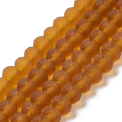 Transparent Glass Beads Strands EGLA-A034-T8mm-MD02-1