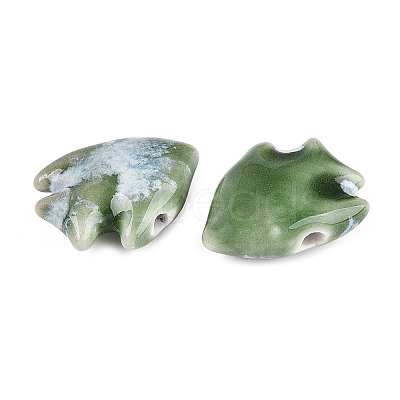 Handmade Porcelain Beads PORC-Q008-14A-1