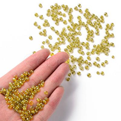 6/0 Glass Seed Beads SEED-US0003-4mm-110-1
