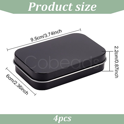 Tinplate Storage Box LS-CON-WH0085-92-1