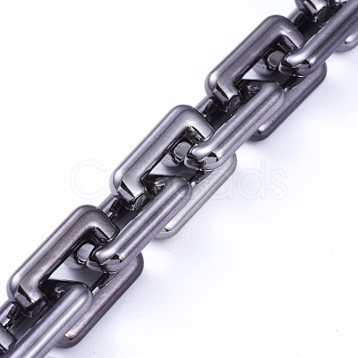 Handmade CCB Plastic Cable Chains AJEW-JB00675-02-1