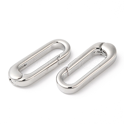 Brass Spring Gate Rings KK-R143-28P-1