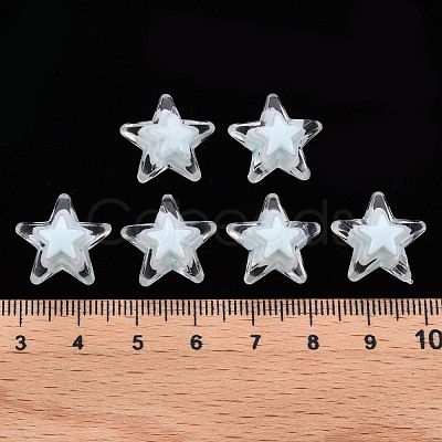 Transparent Acrylic Beads TACR-S152-11A-10-1