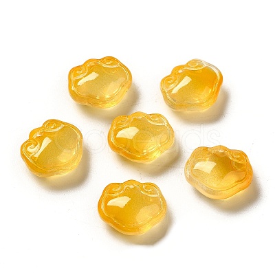 Transparent Glass Pendants GLAA-D025-08F-1