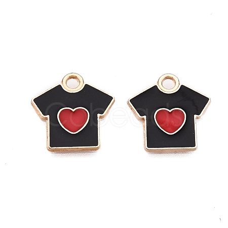 Alloy Enamel Pendants ENAM-S121-088C-1