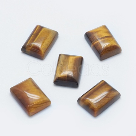 Natural Tiger Eye Cabochons G-G759-M01-1