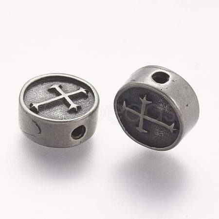 304 Stainless Steel Beads STAS-A032-095AS-1