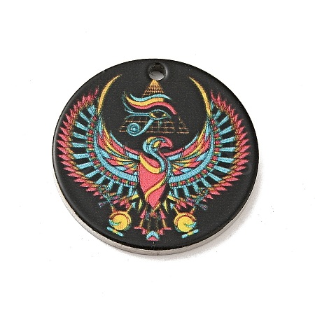 Non-Tarnish 201 Stainless Steel Pendants STAS-J041-04A-1