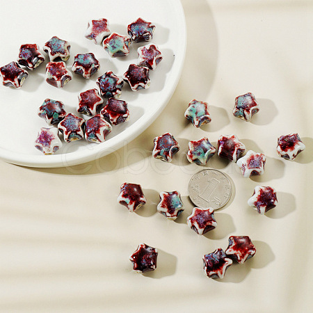 Handmade Porcelain Beads PW-WG45897-06-1