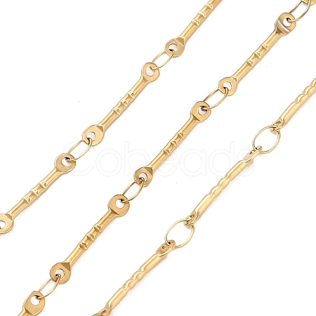 304 Stainless Steel Bar Link Chains CHS-H116-01C-G-1