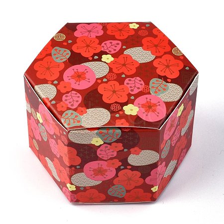 Hexagon Shape Candy Packaging Box CON-F011-02C-1