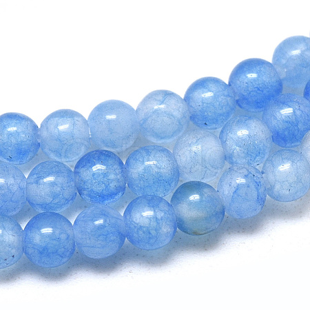 Natural White Jade Beads Strands G-S266-3mm-14A-1