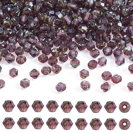 Picasso Baking Paint Glass Seed Beads SEED-TA0001-62J-1
