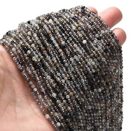 Natural Iolite Beads Strands LS-G-RM2025-22-3mm-1
